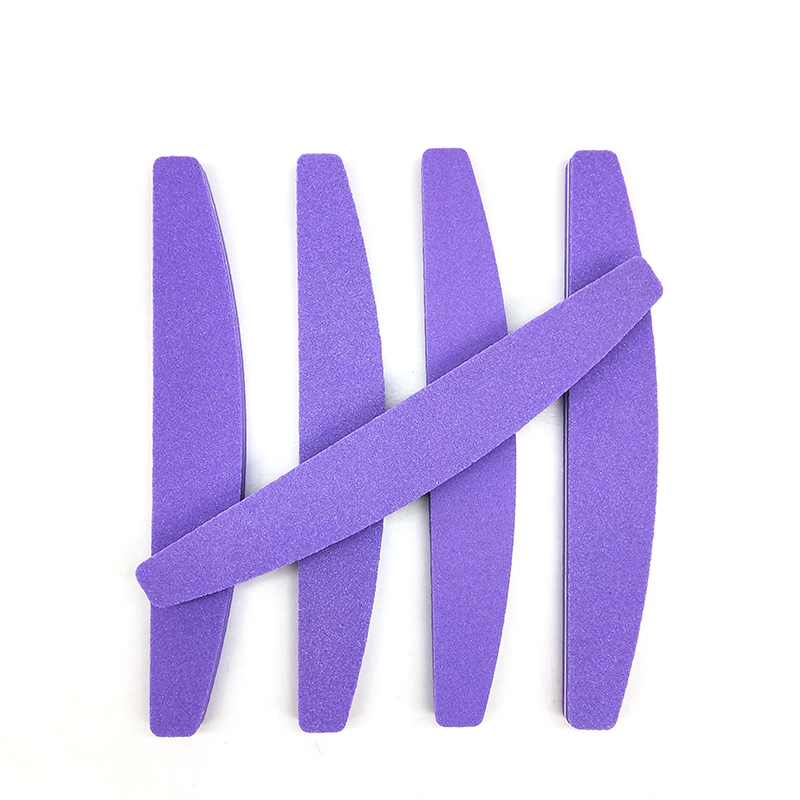 Nail File Titanium - Набор из 5 двусторонних пилок для