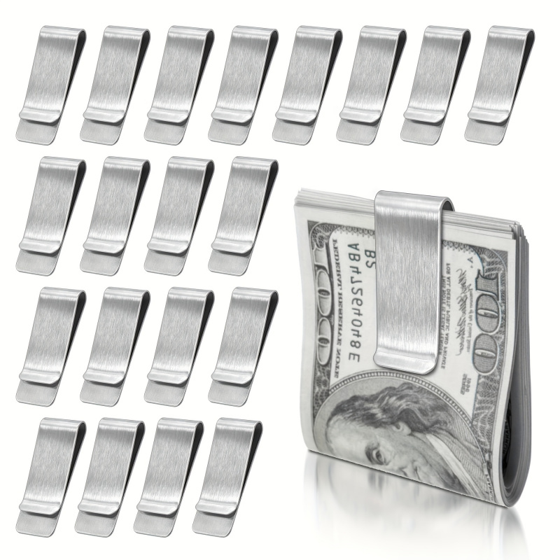 Money Clip Magnetic - 20 шт. тонких мужских кошельков из