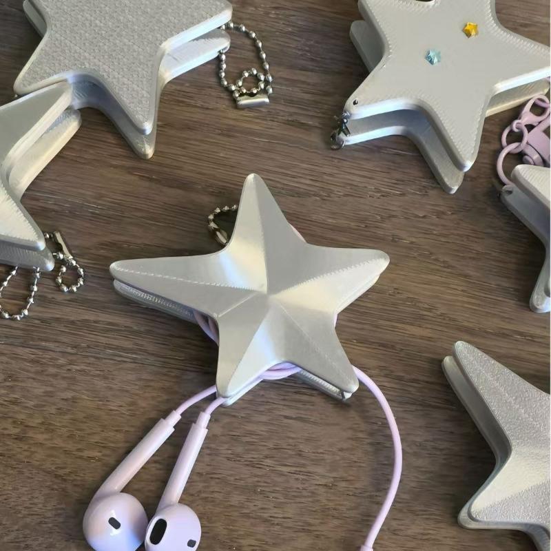 Cable Winder Keychain - Органайзер для кабеля наушников в форме