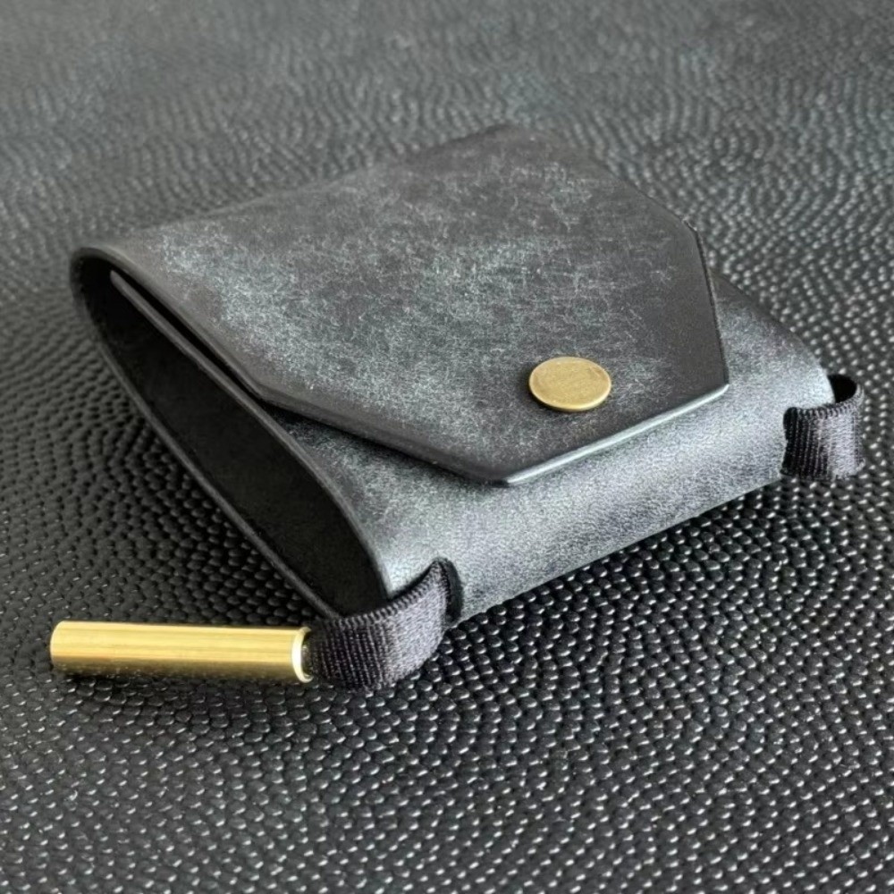 Money Clip Magnetic - Маленький однотонный кошелек-клатч с застежкой, многофункциональный,