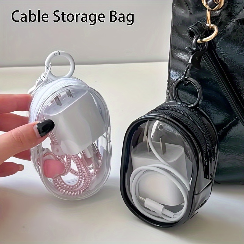 Портативная мини-прозрачная су – обзор и цена Cable Winder Keychain