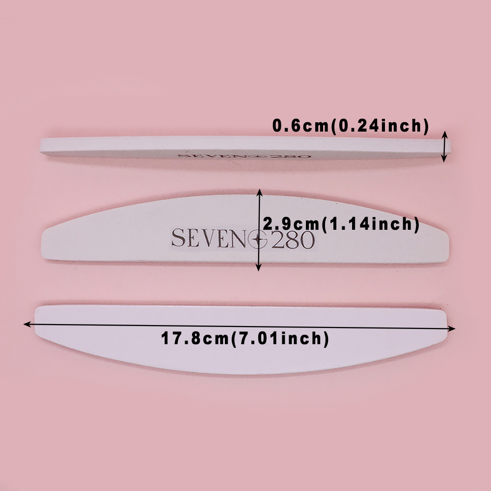 Набор из 12 изогнутых сменных  – обзор и цена Nail File Titanium