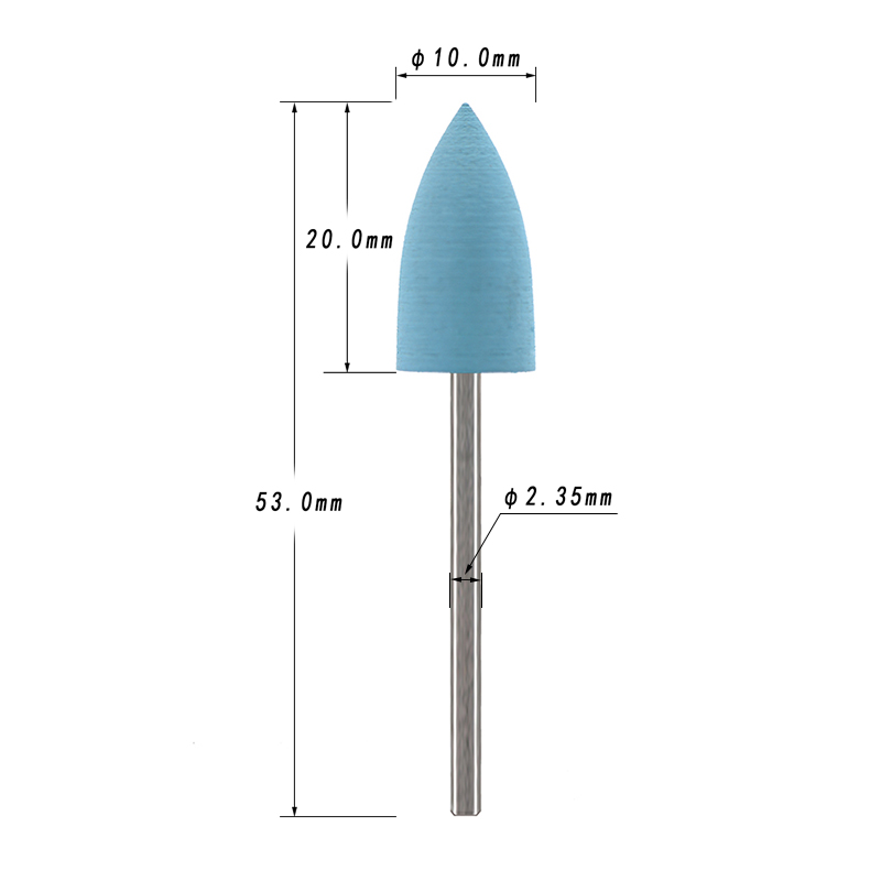 Набор из 5 силиконовых насадок – обзор и цена Nail File Titanium