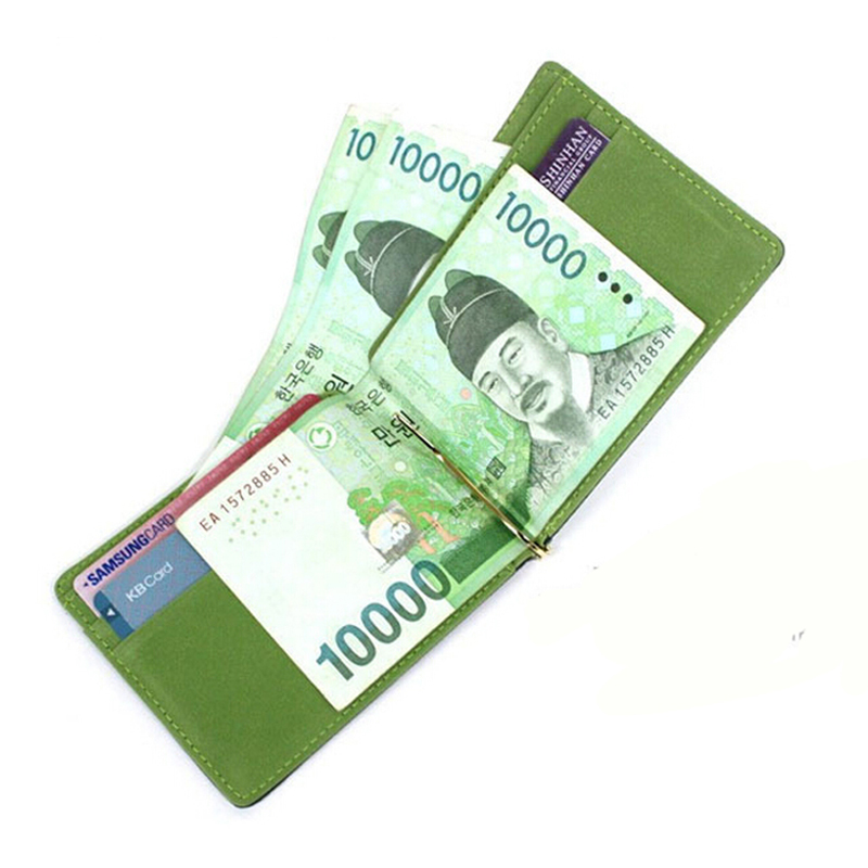 Тонкий мужской кожаный кошелек – обзор и цена Money Clip Magnetic