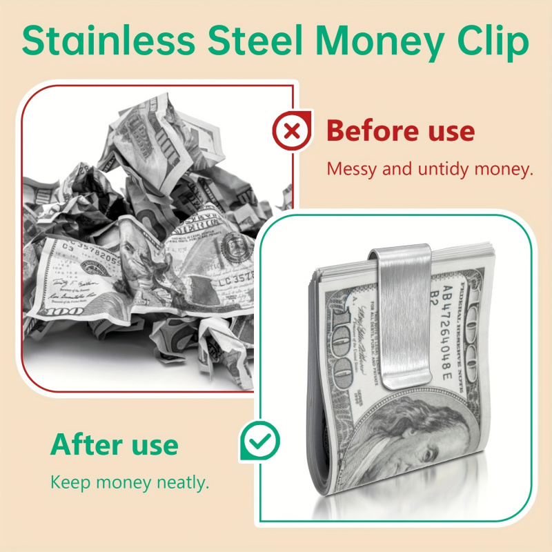 20 шт. тонких мужских кошелько – обзор и цена Money Clip Magnetic