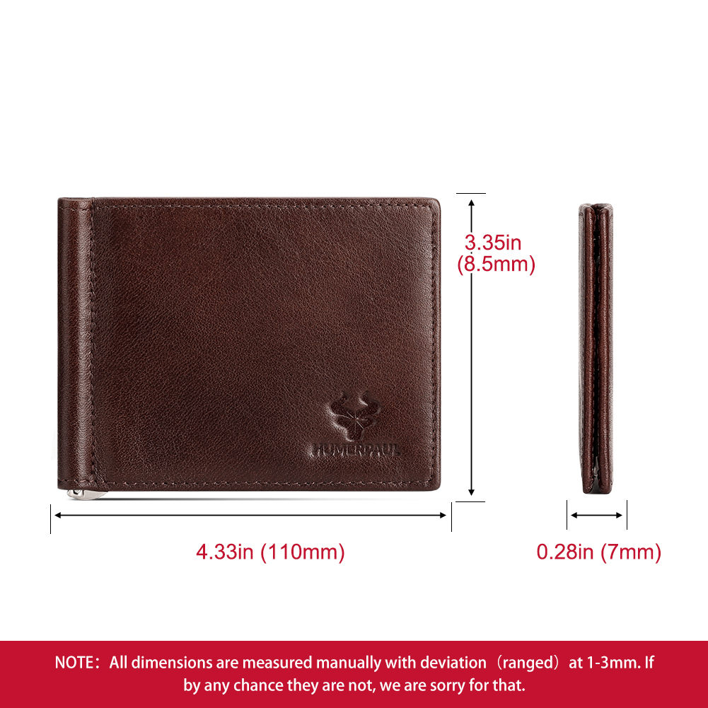 Мужской тонкий кошелек из нату – обзор и цена Money Clip Magnetic