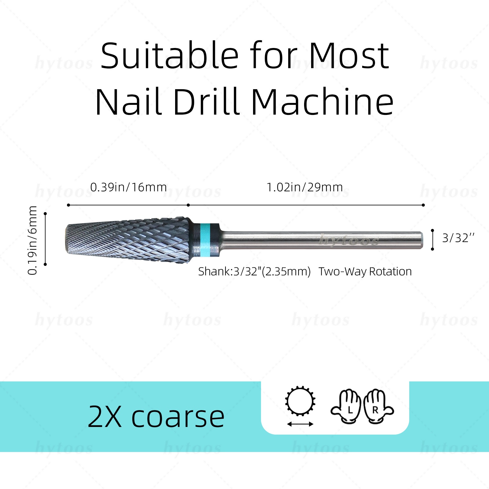 HYTOOS Safety 5 в 1, профессио – обзор и цена Nail File Titanium