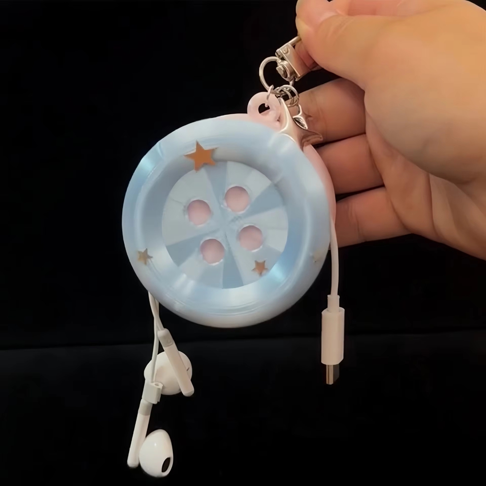Ретро-аксессуар в стиле Y2K с  – обзор и цена Cable Winder Keychain