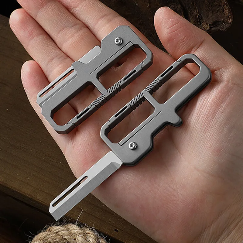Складной нож-карабин FEGVE из  – обзор и цена Edc Carry Knife