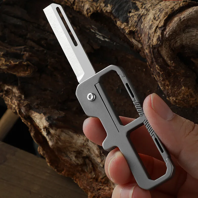 Складной нож-карабин FEGVE из  – обзор и цена Edc Carry Knife