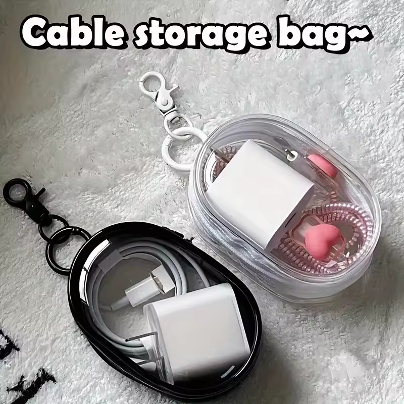 Портативная мини-сумка для хра – обзор и цена Cable Winder Keychain