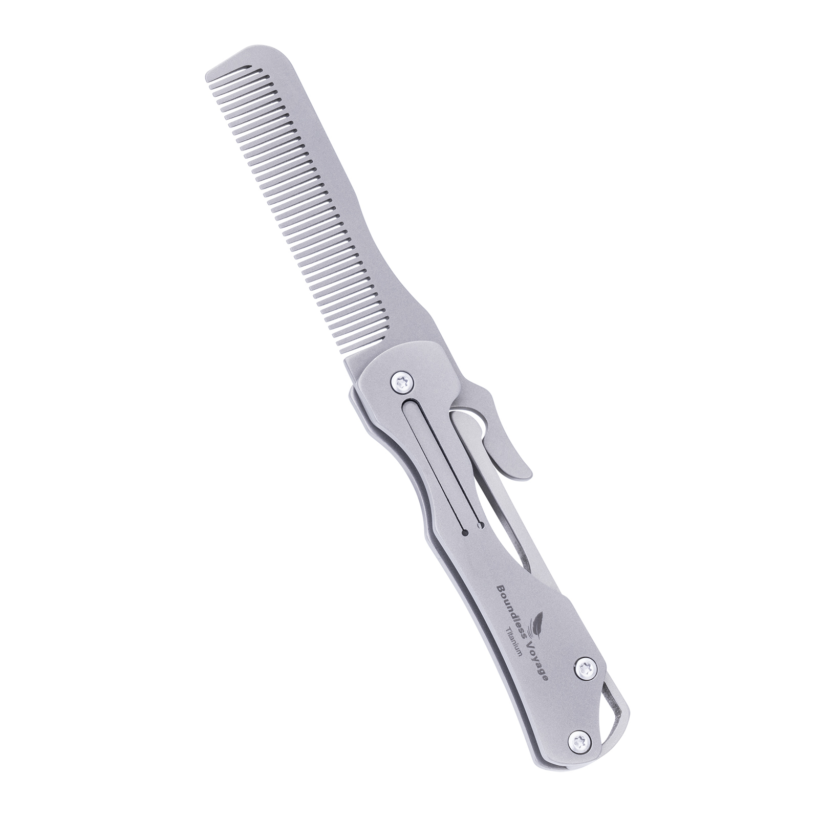Складная титановая расческа Bo – обзор и цена Comb Pocket Titanium