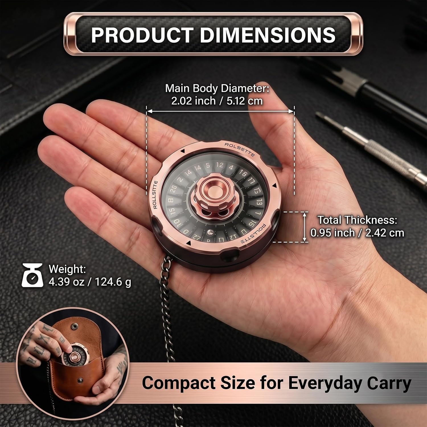 Металлический механический спи – обзор и цена Edc Carry Accessories